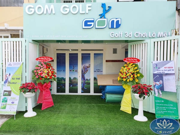 khai trương phòng dịch vụ golf 3D Hồ Chí Minh