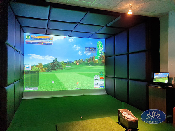 Phòng golf 3d coffe Đà Nẵng