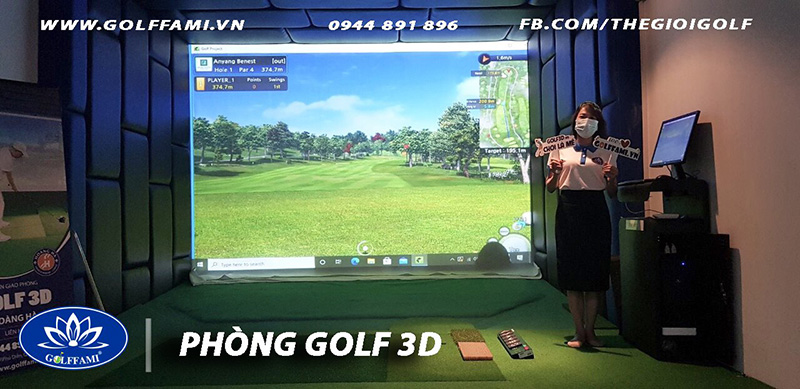 Chuỗi phòng golf 3d kinh Doanh Dịch Vụ Hoàng Hà Hà Nội