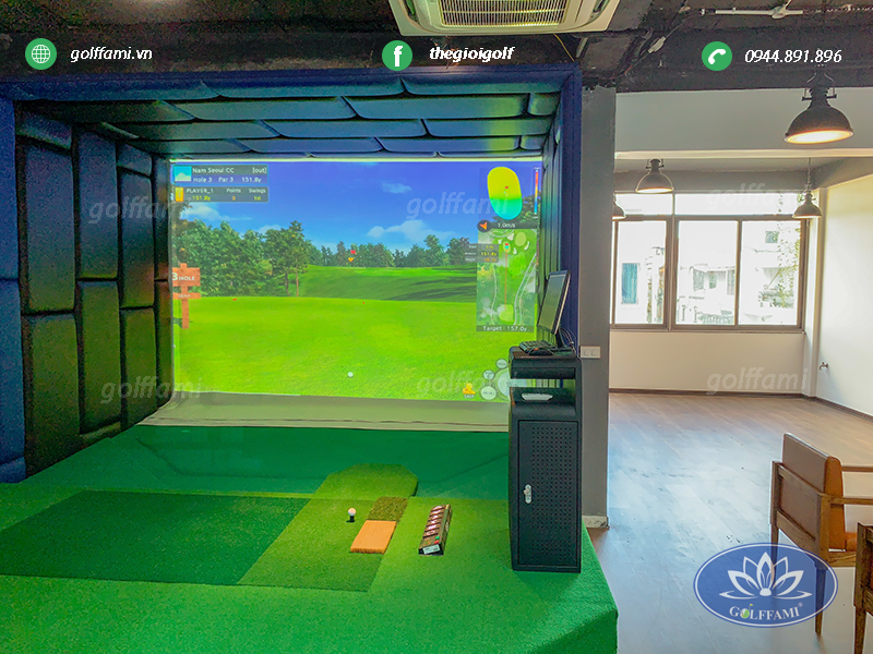 Bảo dưỡng định kỳ phòng golf 3D tại Hà Hội