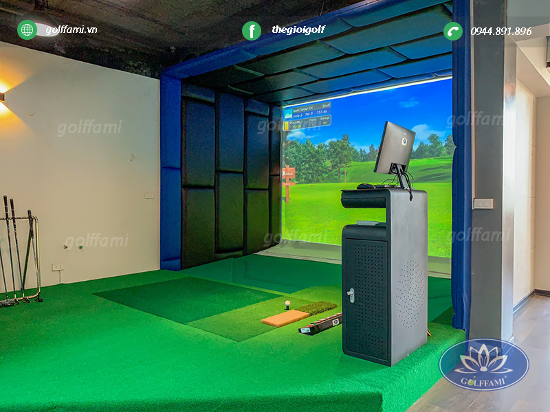 Bảo dưỡng định kỳ phòng golf 3D tại Hà Hội