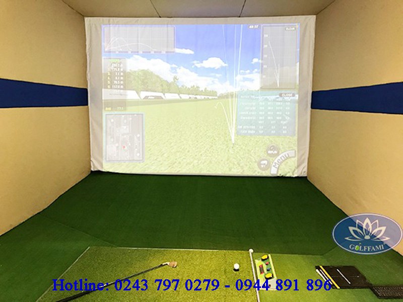 nâng cấp phần mềm phòng tập golf 3d