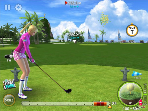 cách chơi golf 3D games Golf Star