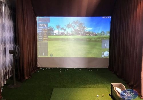 Phòng tập golf 3D tại Gò Vấp khi hoàn thiện