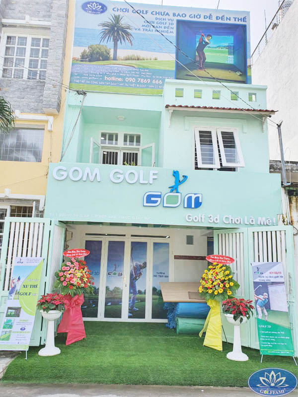 khai trương phòng dịch vụ golf 3D Hồ Chí Minh