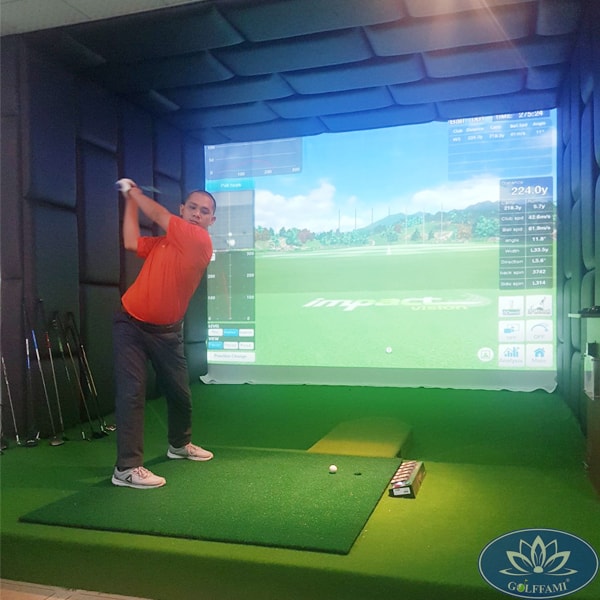 Phòng golf 3D tại tỉnh Bà Rịa Vũng Tàu