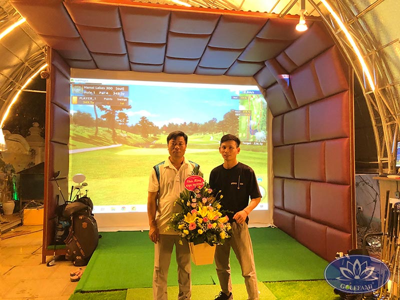Bàn giao phòng golf 3d Bắc Ninh