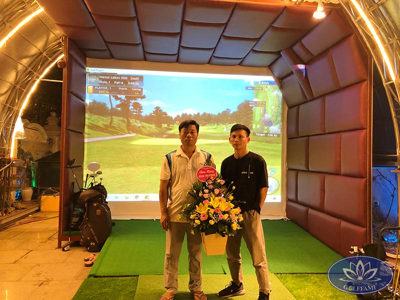 Bàn giao phòng golf 3d Bắc Ninh