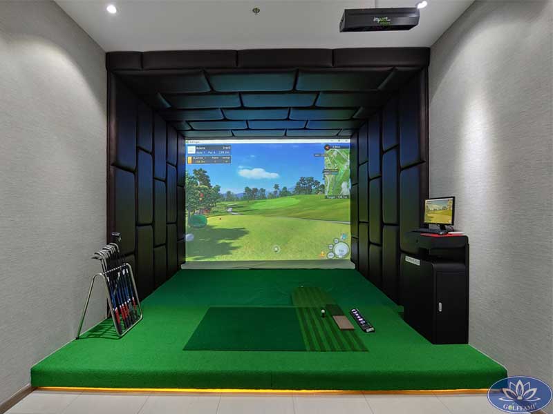 Lắp đặt chuỗi phòng golf 3D Hàm Nghi