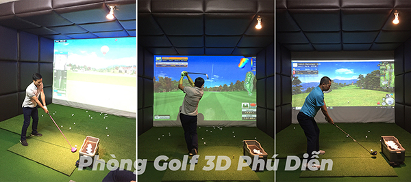 Phòng golf 3d Phú Diễn Hà Nội