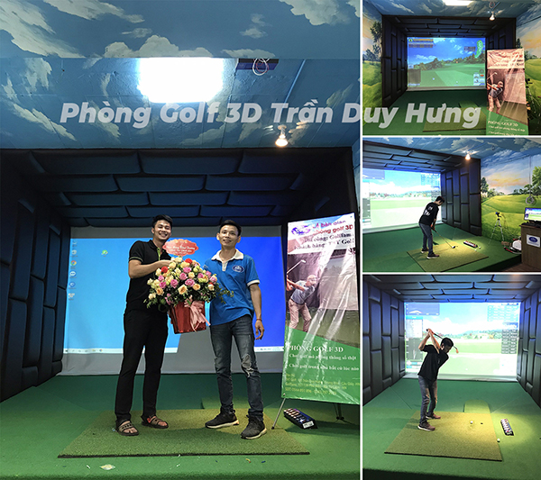 Phòng golf 3d Tat Golf Trần Duy Hưng