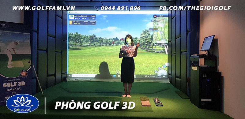 Chuỗi phòng golf 3d kinh Doanh Dịch Vụ Hoàng Hà Hà Nội