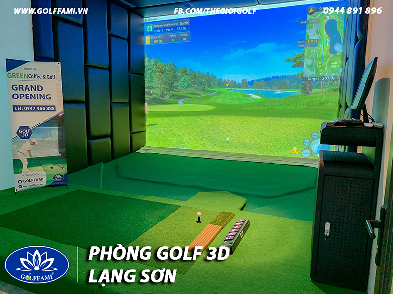 Phòng golf 3d Lạng Sơn